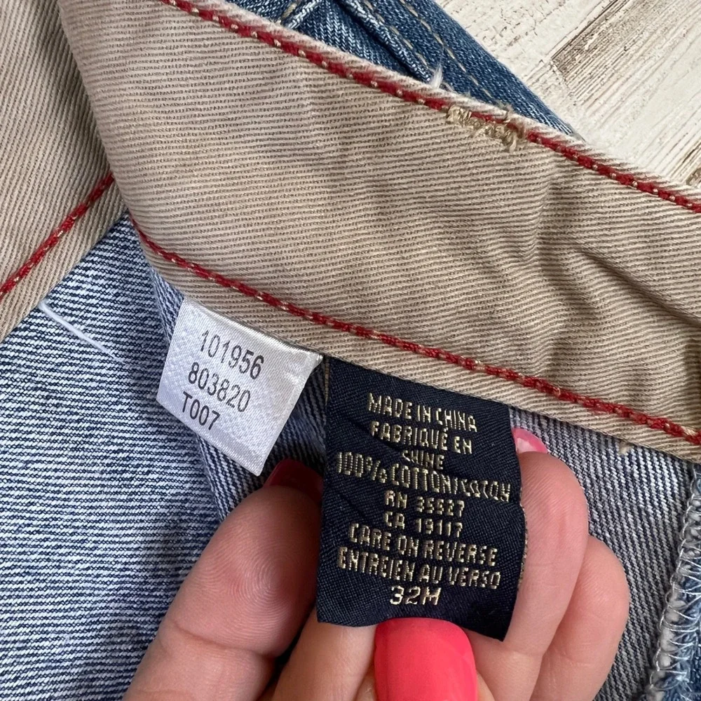 VTG Marithe Francois Girbaud Jeans Men 32M Blue Denim Baggy High Rise Designer